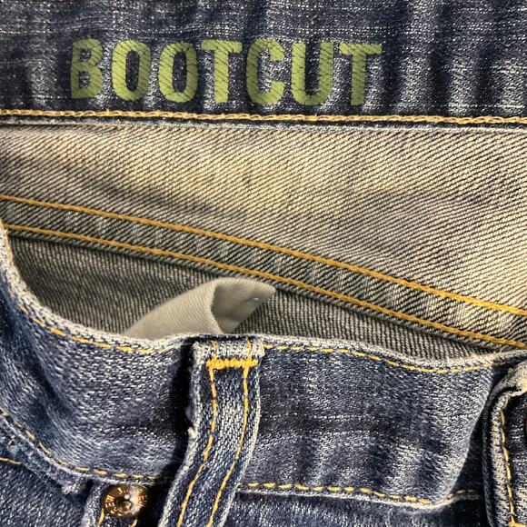 Vintage Y2K J. Crew Medium Wash Mid-Rise Bootcut Jeans Size 32S - Picture 4 of 10